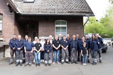 Gruppenfoto des DRK-Ortsvereins Obersdorf